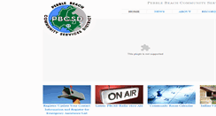 Desktop Screenshot of pbcsd.org